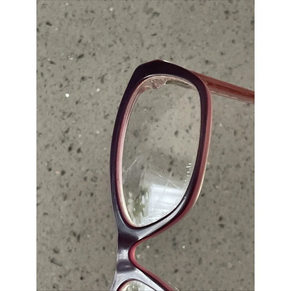 Disney Kids Eyeglasses Frames ONLY 3E 1443 Purple Pink Glitter Sparkle 48-13-130